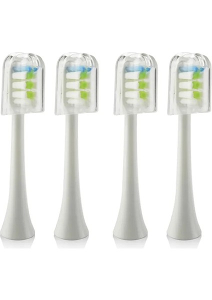 Adet Soocas X3 Diş Fırçası Kafaları Anti-Toz Kapağı Soocare Soocas X5 X3 X1 Xiaomi Mijia Için Yedek Elektrikli Fırça Kafaları (Yurt Dışından)