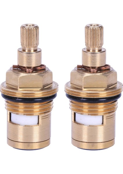 Adet Yedek Pirinç Seramik Diskli Musluk Vanası Ekleme Rakoru Kartuşu Çeyrek Tur (Yurt Dışından) indirimleri