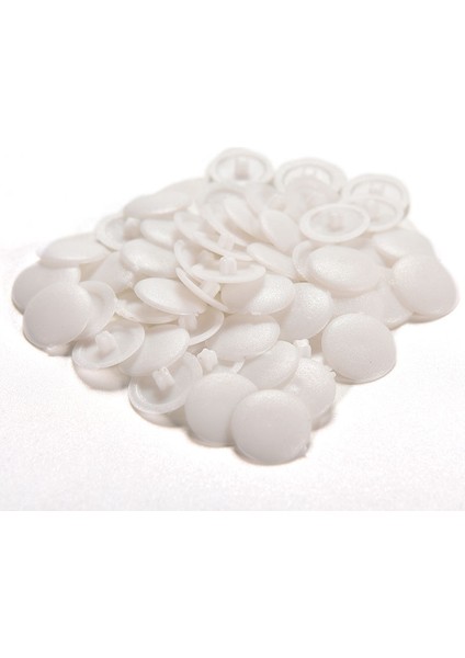 [bestgo]zarif 50X Plastik Vidalı Kapak Kapakları Klipsli Pozi Kafa Siyah Beyaz Renkler (Yurt Dışından) fiyatları