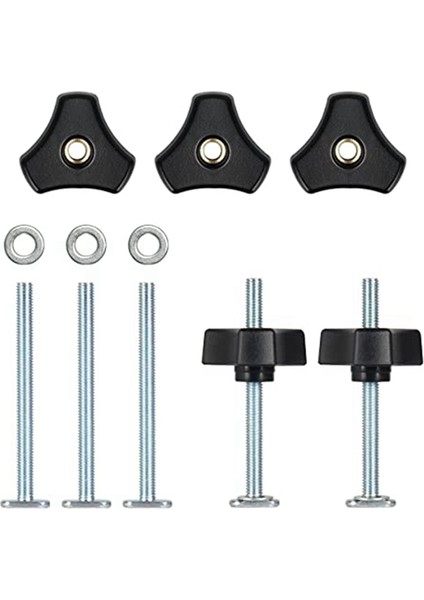 5 Paket M8 T Parça Cıvata Topuzu Kiti 4 Inç T Yuvası Cıvata Yıkayıcılar T Parça Ağaç Işleme Tezgahları Için Yedek Parçalar (Yurt Dışından) modelleri