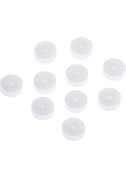 10 Adet 2*9.3mm Plastik Kasnak Tekerlek Mikro Mini Dişli Motor Tekerlekler Dıy Model Oyuncak Eatop (Yurt Dışından)