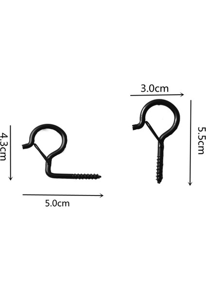 40 Adet Q Askılar, Işıklar Askı Kancası, Bitki Sepetleri Için Rüzgar Geçirmez Vidalı Kancalar, Kuş Besleyici, Noel Partisi Işıkları (Yurt Dışından) fırsatları
