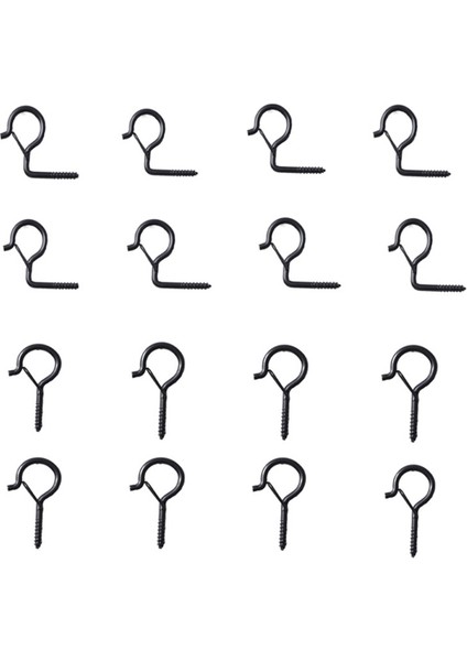 40 Adet Q Askılar, Işıklar Askı Kancası, Bitki Sepetleri Için Rüzgar Geçirmez Vidalı Kancalar, Kuş Besleyici, Noel Partisi Işıkları (Yurt Dışından) indirimleri