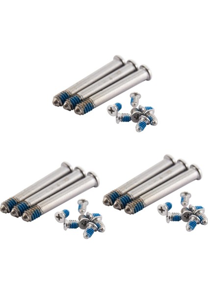 Apple MacBook Pro Için 30X 13 Inç 15 Inç 17 Inç Macbook A1278 A1286 A1297 Için Arka Kapak Vidası Gümüş Renk (Yurt Dışından)