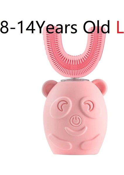 Elektrikli Diş Fırçası Kafası Çocuklar Için U Şeklinde 360 Derece Silikon Diş Fırçası Değiştirilebilir Kafa Fırça Kafası Aksesuarları 1-14YEAR (Yurt Dışından)