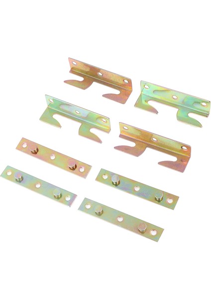 Takım Mobilya Ahşap Yatak Rayı Braketi Uydurma Geçmeli Konnektörler Montaj Deliği (Yurt Dışından) fiyatları