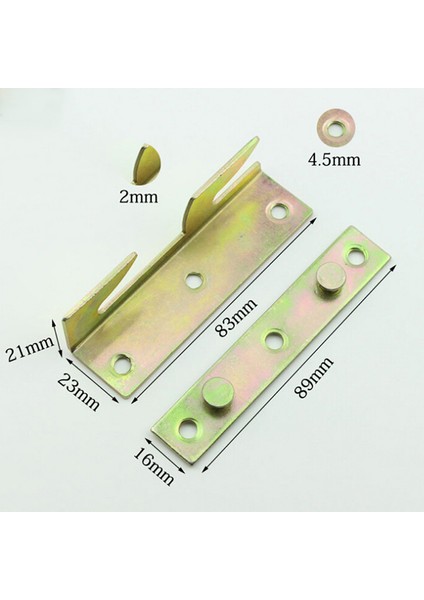 Takım Mobilya Ahşap Yatak Rayı Braketi Uydurma Geçmeli Konnektörler Montaj Deliği (Yurt Dışından) indirimleri