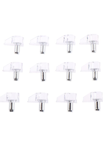 12 Adet Temizle Raf Peg Desteği Fiş Saplama Çelik Pim Dolap Dolap 5mm Delik Güneş Işığı Süper Mağaza (Yurt Dışından) modelleri