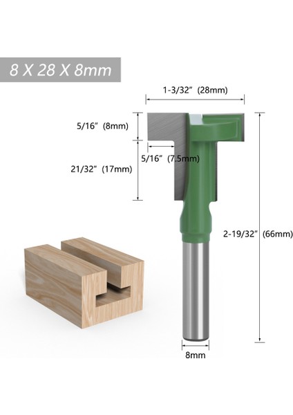 8mm Shank T-Yuvası Freze Uçları Seti Düz Kenar Planya Freze Kesiciler Ahşap Ağaç Işleme Uçları Için Kesme B (Yurt Dışından) modelleri