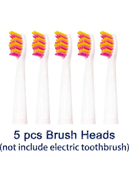 Seago Elektrikli Diş Fırçası Kafaları Sonic Değiştirilebilir Yumuşak Kıl Fırça Kafaları Seyahat Kutusu Saklama Kutusu SG-507/949/610 Için Uygun (Yurt Dışından)