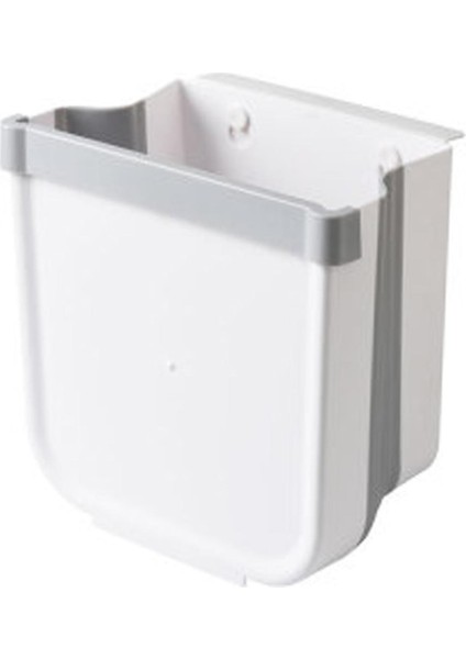 Duvar Asılı Katlanır Çöp Kutusu Mutfak Dolabı Kapı Asılı Atık Depolama Taşınabilir Araba Çöp Tenekesi (Yurt Dışından)