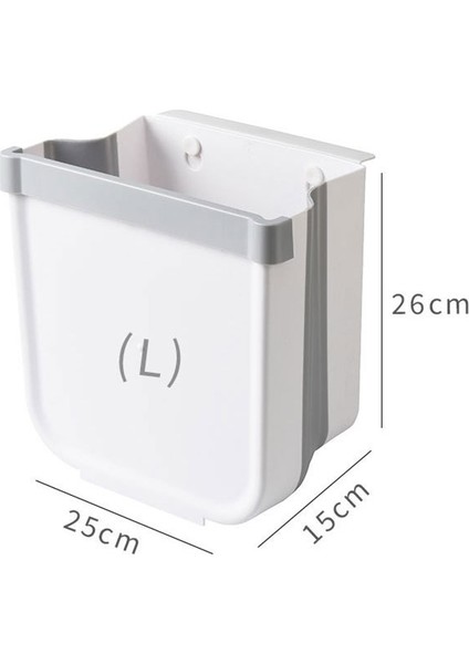 Duvar Asılı Katlanır Çöp Kutusu Mutfak Dolabı Kapı Asılı Atık Depolama Taşınabilir Araba Çöp Tenekesi (Yurt Dışından) indirimleri