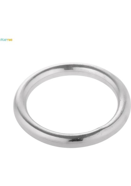 Eamless Paslanmaz Çelik O Yuvarlak Halkalar Daire Zanaat Dokuma Tekne 7*40MM (Yurt Dışından)
