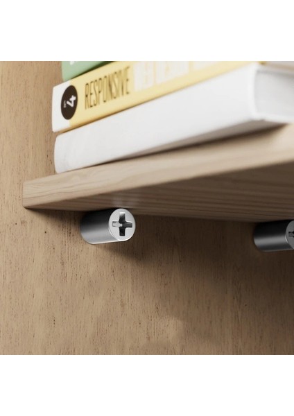 10/20/30SET Modern Minimalist Vidalı Bölme Braketleri/dayanıklı Pratik Aşınmaya Dayanıklı Sabitleme Vidası (Yurt Dışından)