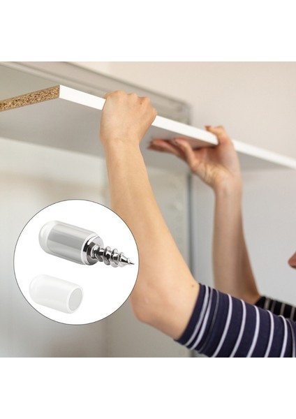 10/20/30SET Modern Minimalist Vidalı Bölme Braketleri/dayanıklı Pratik Aşınmaya Dayanıklı Sabitleme Vidası (Yurt Dışından) fırsatları