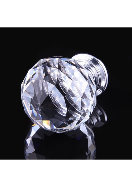 20L30L40MM Kristal Cam Mutfak Dolabı Dolap Çekmece Topuzu Dolap Kolu (Yurt Dışından) fırsatları