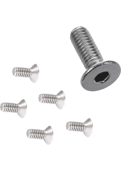 NANLIY-100 Adet Altıgen Havşa Düz Cıvata Vidalar M2X5MM ve 50 Adet Havşa Vidalar Altıgen Anahtar Cıvatalar M4 x 12MM (Yurt Dışından)