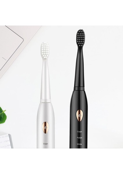 Şarj Edilebilir Ultrasonik Diş Fırçası 4 Fırça Başlıklı Elektrikli Diş Fırçası Yetişkinler Için Su Geçirmez Ağız Diş Temizleme Bakımı (Yurt Dışından) fiyatları