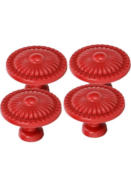 Chenba Tan 4 Takım Çinko Alaşım Kolu Tek Delik Yuvarlak Kapı Tokmağı Dolap Mutfak Dolabı Için (Yurt Dışından) fiyatları