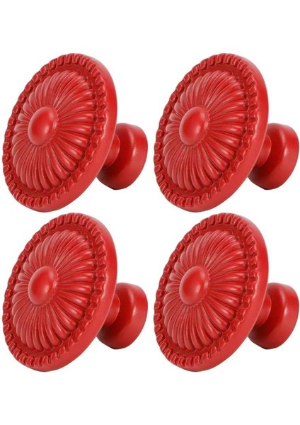 Chenba Tan 4 Takım Çinko Alaşım Kolu Tek Delik Yuvarlak Kapı Tokmağı Dolap Mutfak Dolabı Için (Yurt Dışından) fırsatları