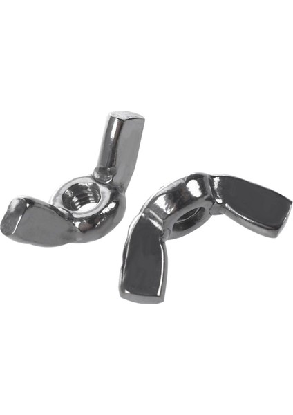 Flyeer A2/70 (304) Paslanmaz Çelik Kanatlı Somunlar Kelebek Somunlar Gümüş, M3*0.5mm 20 Adet (Yurt Dışından)
