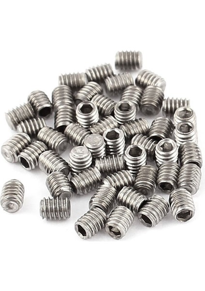 M3X4MM Paslanmaz Çelik Altıgen Soket Seti Kapak Noktası Grub Vidaları 50 Adet (Yurt Dışından) indirimleri