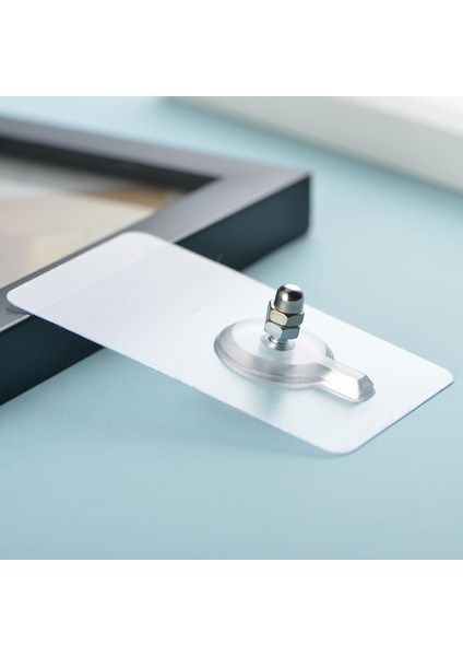 Akrilik Delmesiz Kendinden Yapışkanlı Güçlü Etiket Banyo Asma Kancası Için Özellikler: 5 * 8cm Yama Boyutu: 6mm Uzun Vida Çubuğu (Yurt Dışından) fırsatları