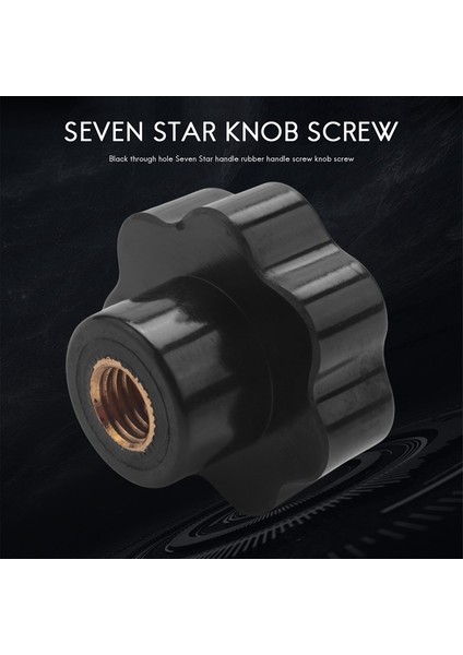 Fasdaga 3 Adet M10 10MM Dia Konu Siyah Plastik Yıldız Kafa Sıkma Topuzu Kavrama (Yurt Dışından) indirimleri