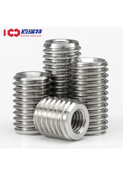 304 Paslanmaz Çelik Iç ve Dış Diş Somunu Vida Dönüşüm Vidası Kovanı Iç Diş Azaltma Kovanı M2M3M4M5M6-M12 (Yurt Dışından) fırsatları