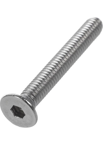 Nxfdsıoz 40 Adet Paslanmaz Çelik Havşa Vidalar, Altıgen Soket Altıgen Anahtar Cıvataları M4 x 30MM (Yurt Dışından)