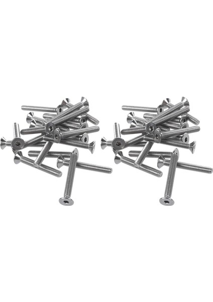 Nxfdsıoz 40 Adet Paslanmaz Çelik Havşa Vidalar, Altıgen Soket Altıgen Anahtar Cıvataları M4 x 30MM (Yurt Dışından) fiyatları