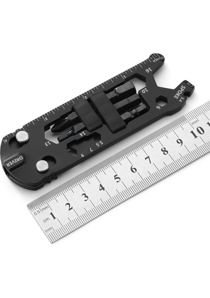 Geleneksel 16'sı 1 Arada Çok Fonksiyonlu Kombinasyon Aleti Siyah Tornavida (Yurt Dışından) modelleri