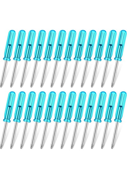 100 Adet Mini On Kafalı Tornavida 2.0mm On Kafalı Kafa 45MM Uzunluk Küçük Ev Aletleri Tamiri Için (Yurt Dışından)