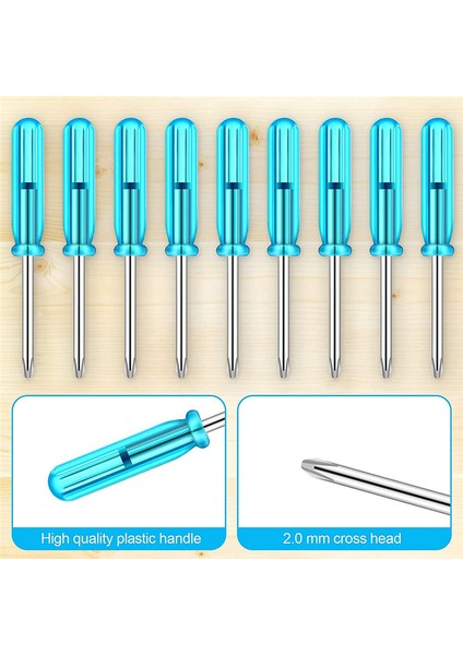100 Adet Mini On Kafalı Tornavida 2.0mm On Kafalı Kafa 45MM Uzunluk Küçük Ev Aletleri Tamiri Için (Yurt Dışından) indirimleri