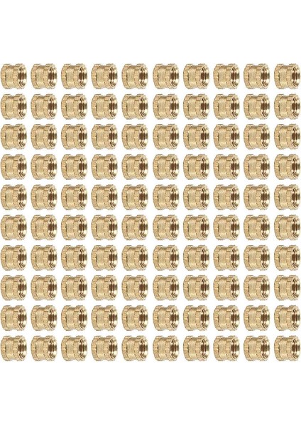 Twexqny M3 x 3mm Dişi Konu Pirinç Tırtıllı Dişli Ekleme Gömme Somunları 300 Adet (Yurt Dışından) modelleri