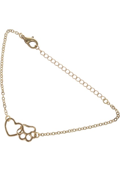 Pet Paw Ayak Izi Bilezikler Shellhards Sevimli Hayvan Paws Köpek Kalp Charm Bilezik Kadınlar Için Bilezikler (Yurt Dışından) modelleri