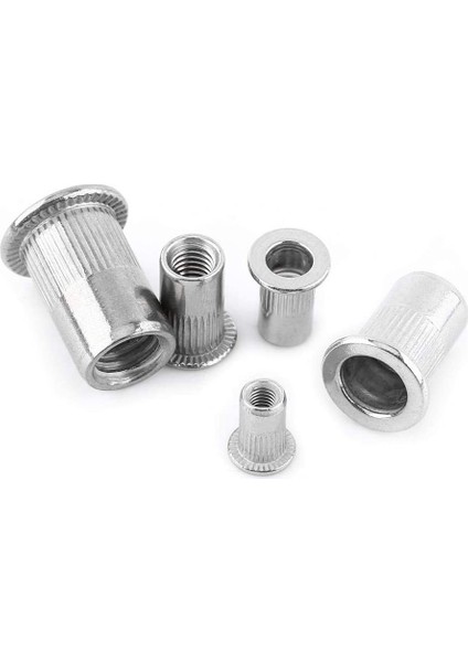 30 Adet Düz Başlı Kör Perçin Somunları Paslanmaz Çelik Metrik Diş (M4) (Yurt Dışından) indirimleri