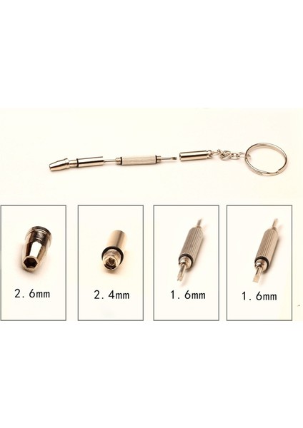 Moda 4 In1 Gözlük Tornavida El Aletleri Tamir Takımı Anahtarlık Güneş Işığı Süper Mağaza ile (Yurt Dışından) fırsatları