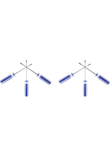 Xbox Ps3 Için 6x T8/T9/T10 Kurcalamaya Dayanıklı Tornavida Güvenlik Torx Sürücü Sökme (Yurt Dışından)