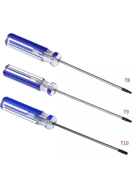 Xbox Ps3 Için 6x T8/T9/T10 Kurcalamaya Dayanıklı Tornavida Güvenlik Torx Sürücü Sökme (Yurt Dışından) modelleri