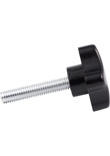 Jdxhlau 2x M8 x 40MM Vidalar Yıldız Başlı Kanat Vidası Kelepçe Topuzu Kolu Siyah (Yurt Dışından)