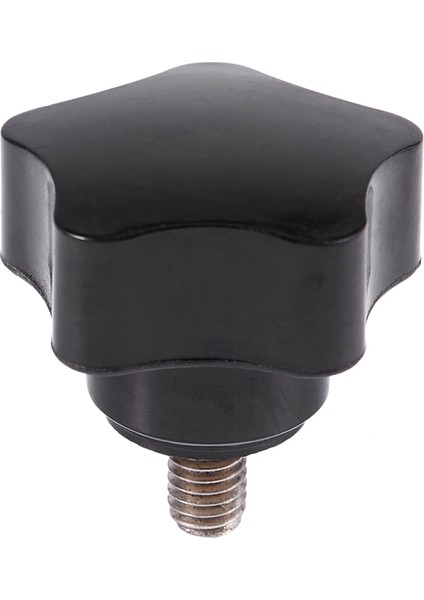 M6X10MM Erkek Konu Plastik Yıldız Başlı Kilitleme Vidası Kolu Siyah 2 Adet (Yurt Dışından) indirimleri