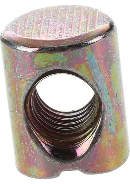 50 Adet M6 Cıvata Çapraz Dübel Oluklu Mobilya Somunu Yataklar Için Beşik Sandalyeler (Yurt Dışından)