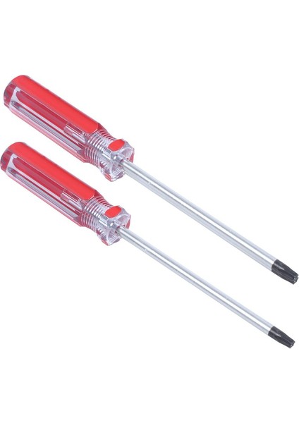 2 Adet Kırmızı Şeffaf Nemli Yerleşimler Kolu 4mm Mıknatıs Ucu T25 Güvenlik Torx Tornavidalar (Yurt Dışından) fırsatları