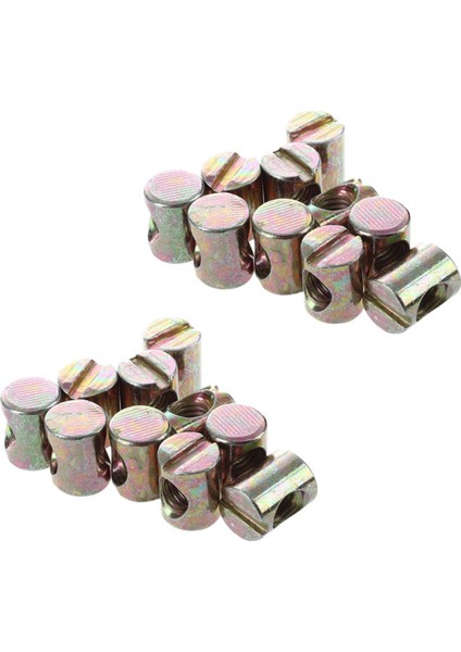 Zoroom 20 Adet M6 Cıvata Çapraz Dübel Oluklu Mobilya Somunu Yataklar Beşik Sandalyeler (Yurt Dışından) fiyatları