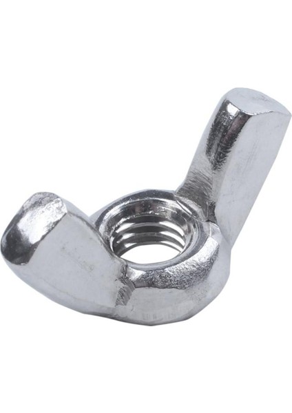 M6 Diş Çapı Paslanmaz Çelik Kanatlı Somun Kelebek Kanatlı Somunlar 10 Adet (Yurt Dışından)