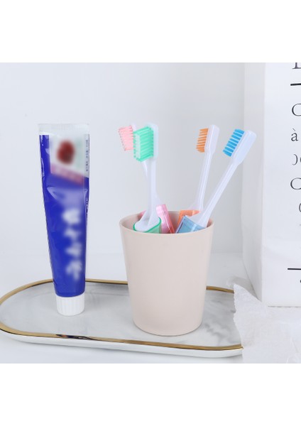 1/2 Adet Seyahat Açık Toz Geçirmez Diş Fırçası Yumuşak Ağız Temizleme Araçları Seyahat Katlanır Diş Fırçası Taşınabilir (Yurt Dışından)