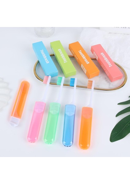 1/2 Adet Seyahat Açık Toz Geçirmez Diş Fırçası Yumuşak Ağız Temizleme Araçları Seyahat Katlanır Diş Fırçası Taşınabilir (Yurt Dışından) fiyatları