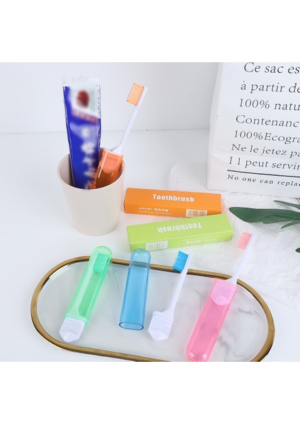 1/2 Adet Seyahat Açık Toz Geçirmez Diş Fırçası Yumuşak Ağız Temizleme Araçları Seyahat Katlanır Diş Fırçası Taşınabilir (Yurt Dışından) fırsatları