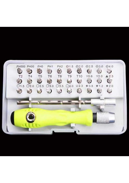 [ayak Izi] Jf 32'si 1 Arada Hassas Değiştirilebilir Tornavida Seti Mini Elektronik Tornavida Uçları Çok Boyutlu VIDA-Z515 (Yurt Dışından)